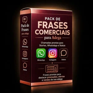 Frases Prontas para Adega